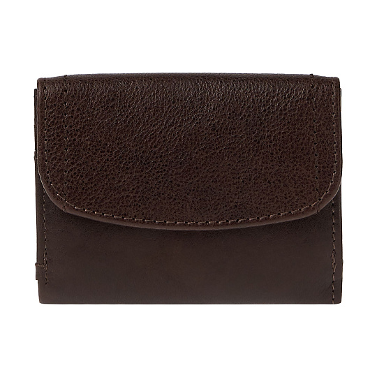 Портмоне Dr.Koffer из натуральной кожи коричневое