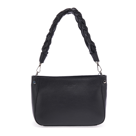 Женская сумка Dr. Koffer из натуральной кожи черная