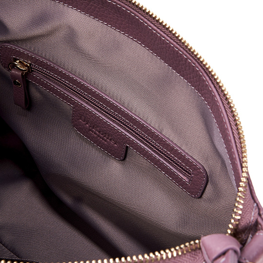 Женская сумка  Dr. Koffer из натуральной кожи розовая