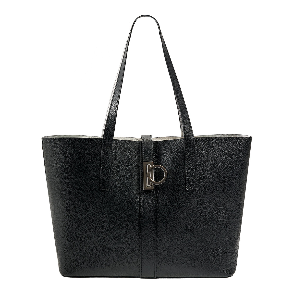 Женская сумка Dr. Koffer из натуральной кожи черная