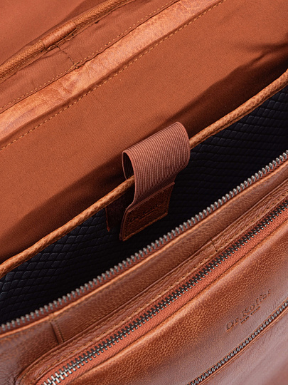 Рюкзак Dr. Koffer из натуральной кожи коричневый