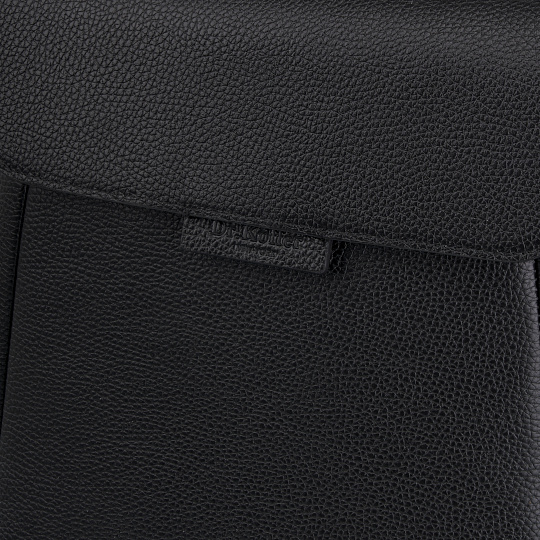 Рюкзак Dr. Koffer из натуральной кожи черный