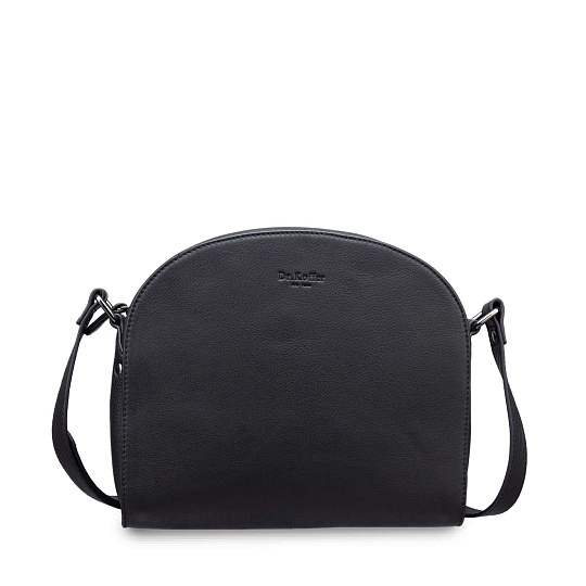 Женская сумка Dr.Koffer из натуральной кожи чёрная