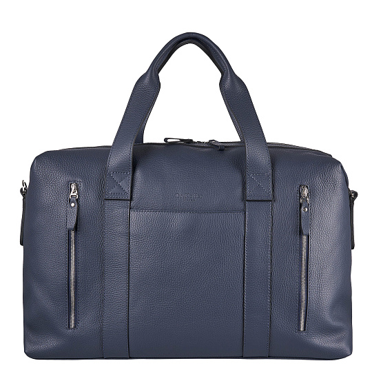 Сумка дорожная Dr.Koffer  из натуральной кожи синяя