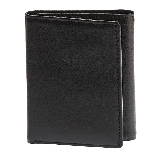 Портмоне Dr.Koffer из натуральной кожи черное