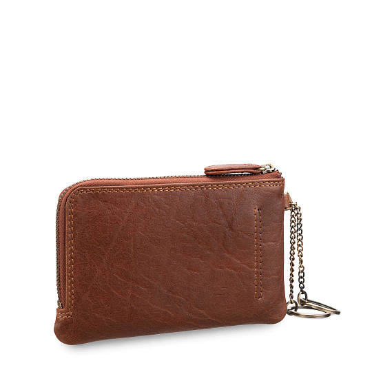 Ключница Dr.Koffer из натуральной кожи светло-коричневая