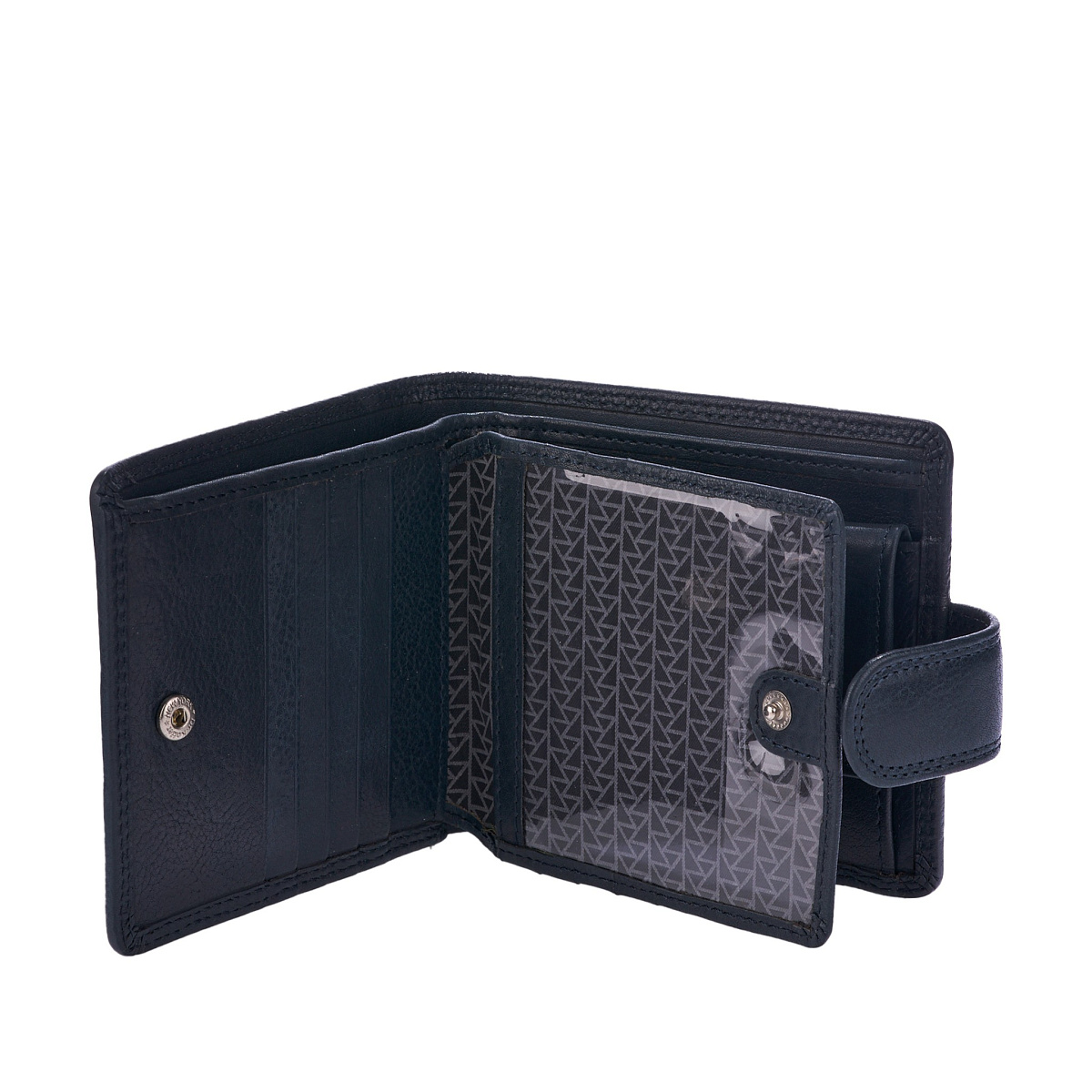 Портмоне Dr.Koffer из натуральной кожи синее