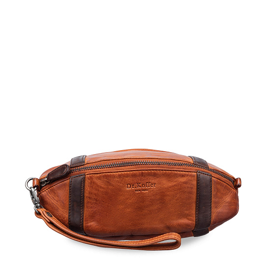Несессер Dr.Koffer из натуральной кожи коричневый