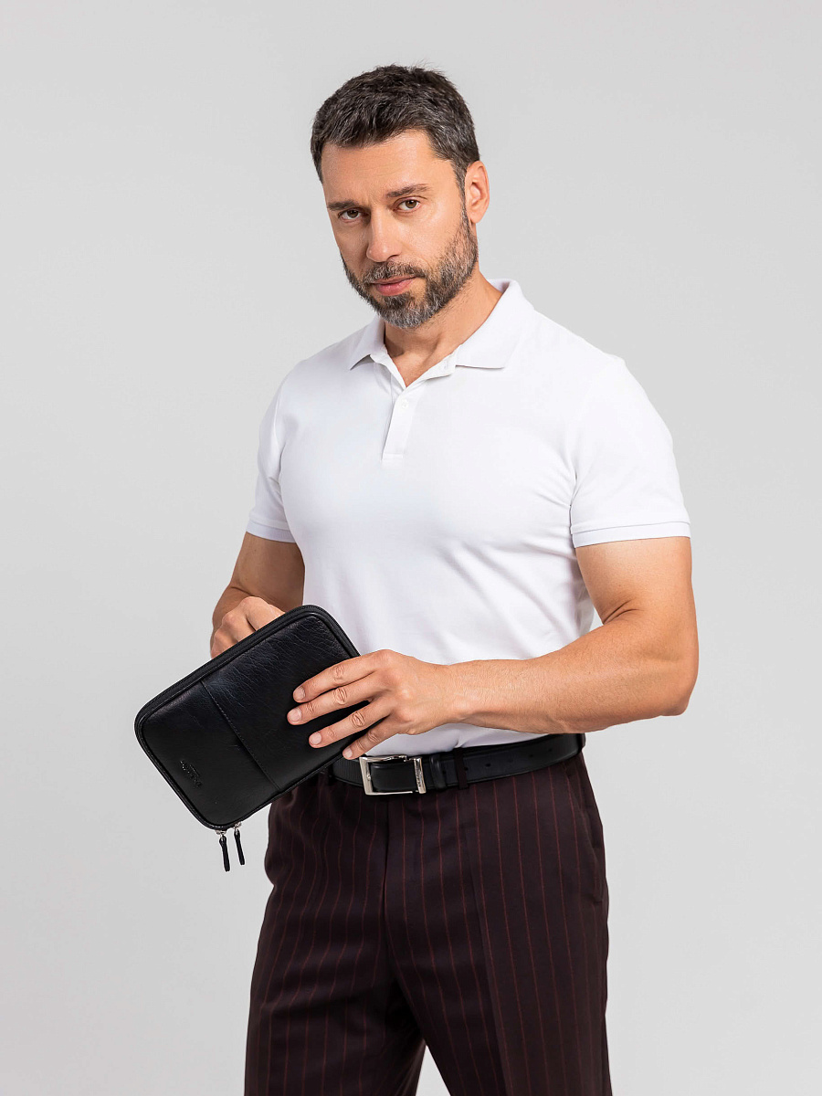 Папка для документов Dr.Koffer из натуральной кожи