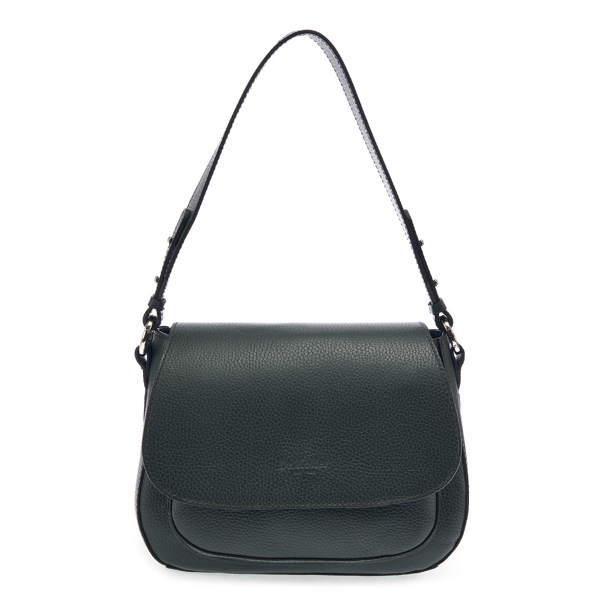 Женская сумка Dr. Koffer из натуральной кожи зеленая