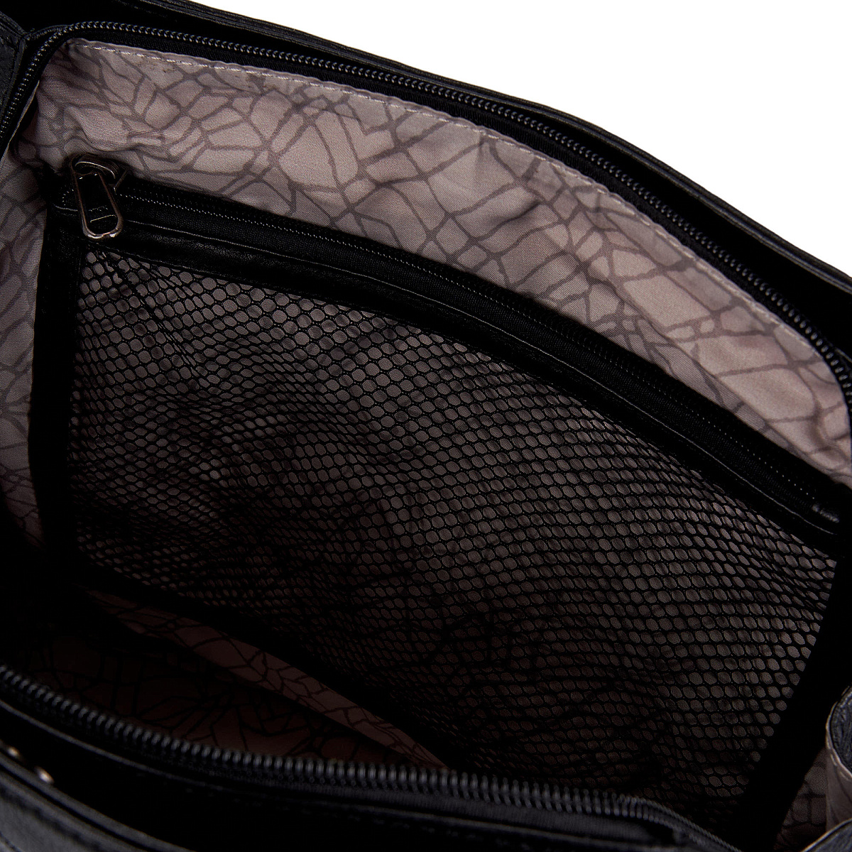 Женская сумка Dr.Koffer из натуральной кожи чёрная