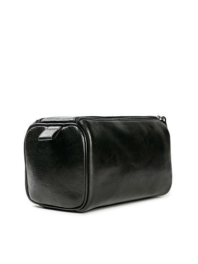 Несессер Dr.Koffer из натуральной кожи черный