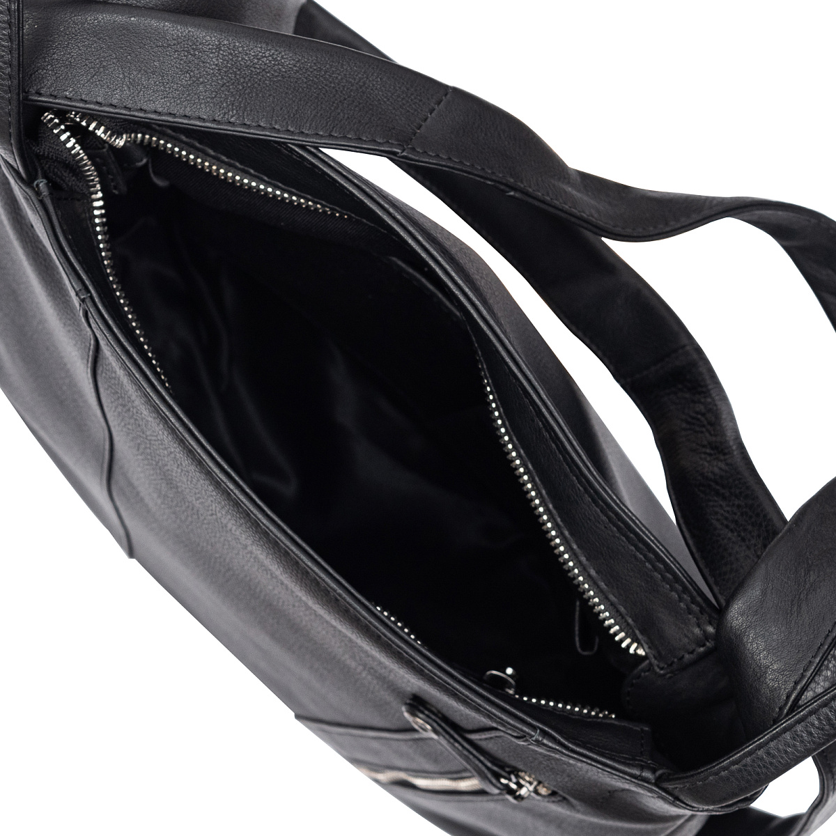 Женская сумка Dr.Koffer из натуральной кожи чёрная