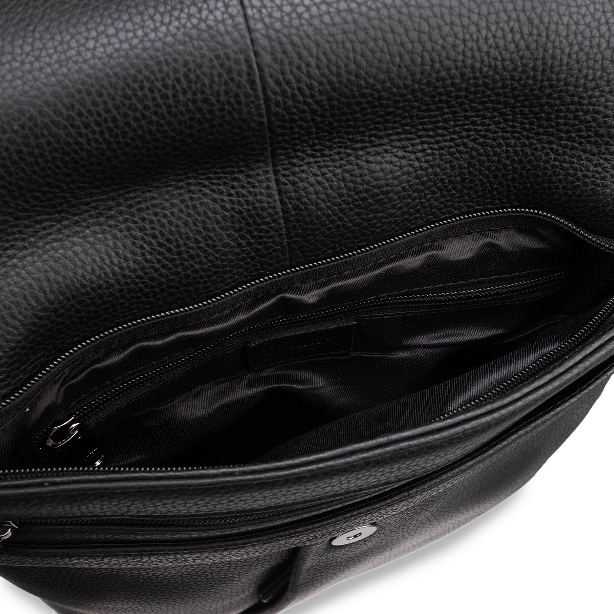 Рюкзак Dr.Koffer из натуральной кожи черный