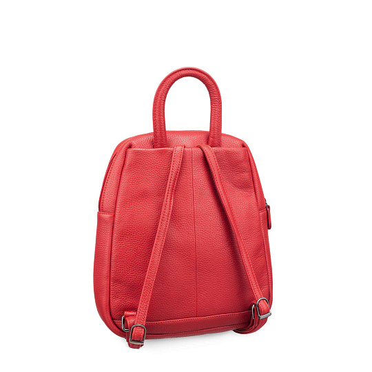 Рюкзак Dr.Koffer из натуральной кожи красный