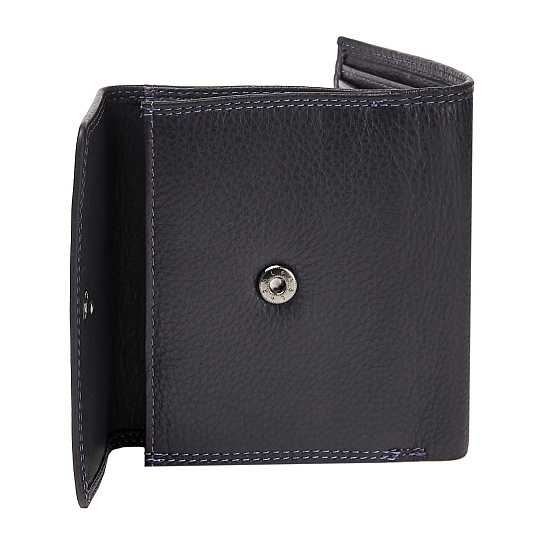 Портмоне Dr.Koffer из натуральной кожи фиолетовое