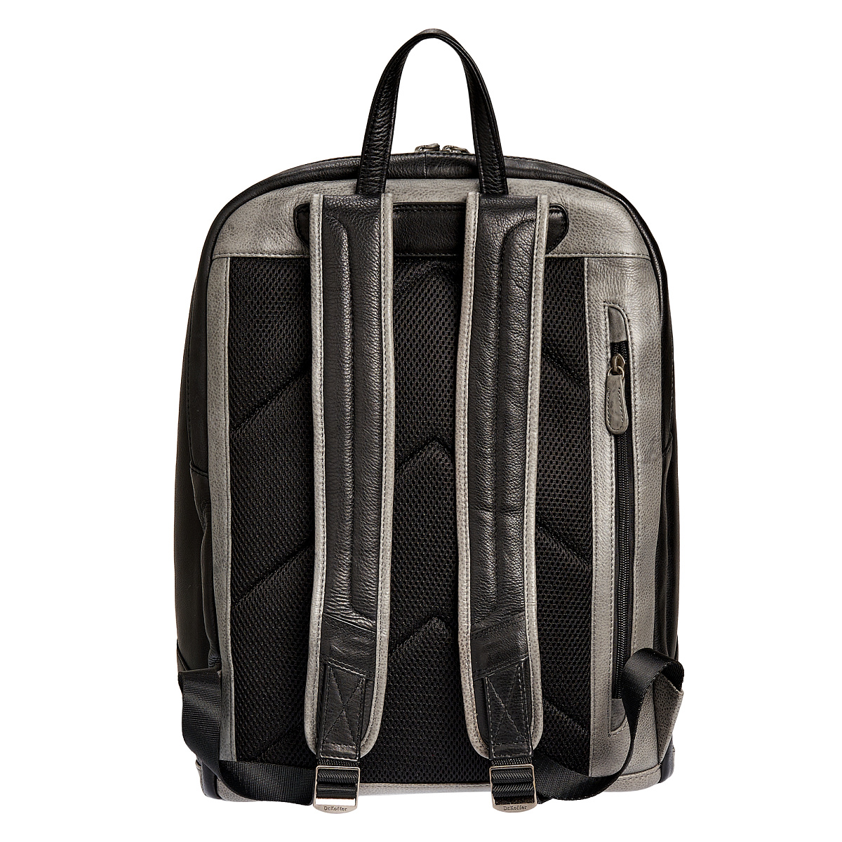 Рюкзак Dr.Koffer из натуральной кожи серый