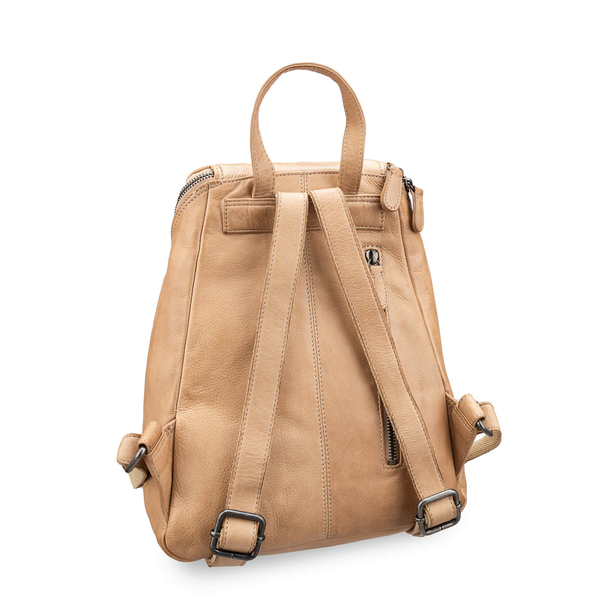 Рюкзак Dr.Koffer из натуральной кожи белый