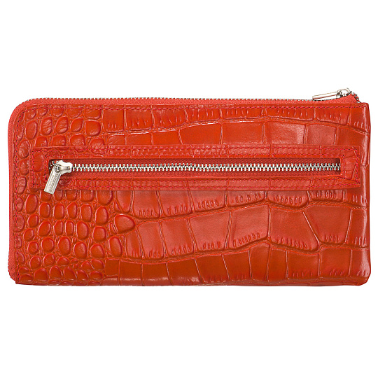 Кошелек Dr.Koffer из натуральной кожи красный