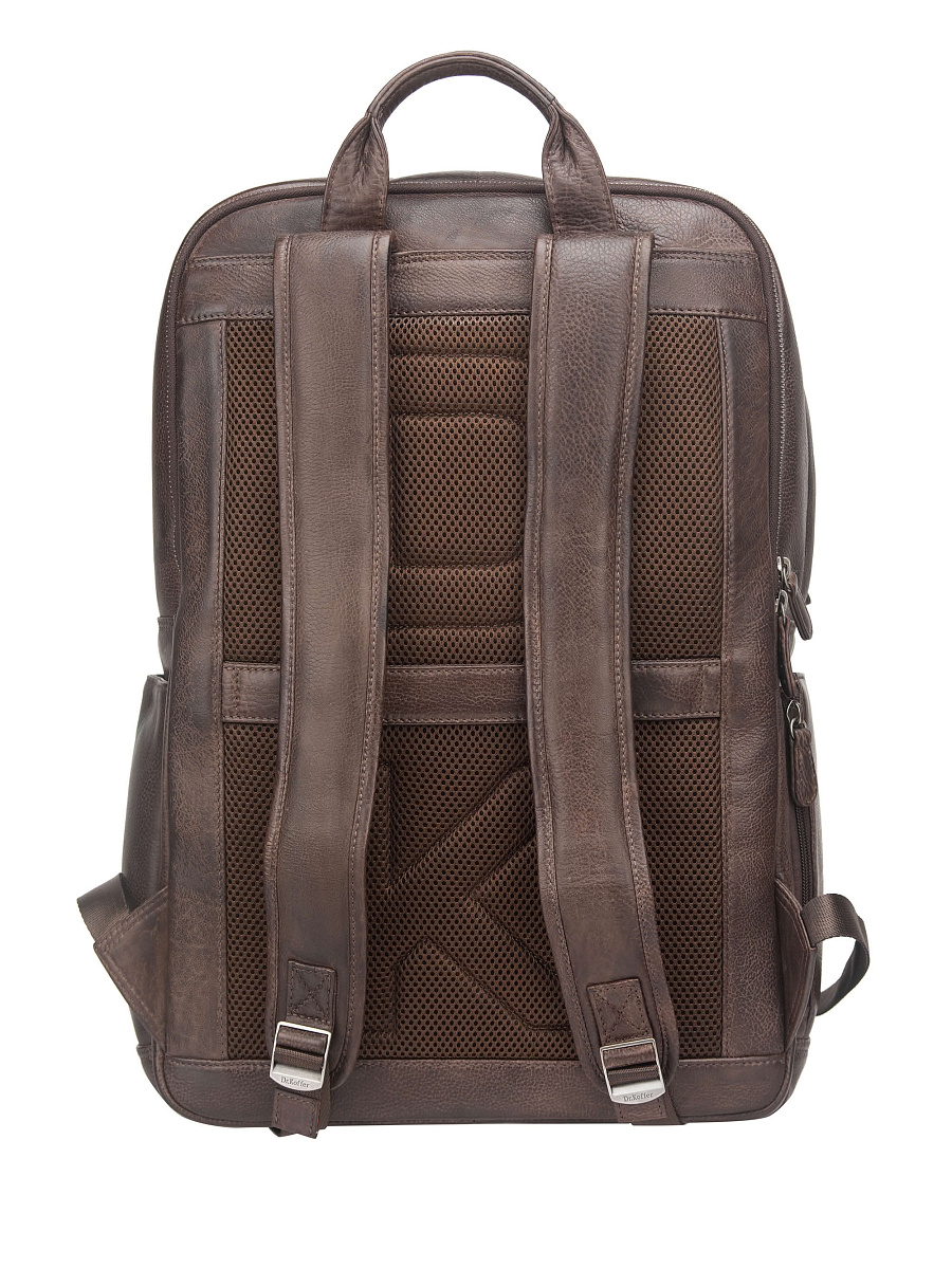 Рюкзак Dr. Koffer из натуральной кожи коричневый