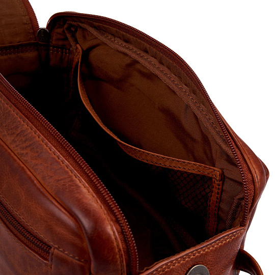 Несессер Dr.Koffer из натуральной кожи коричневый