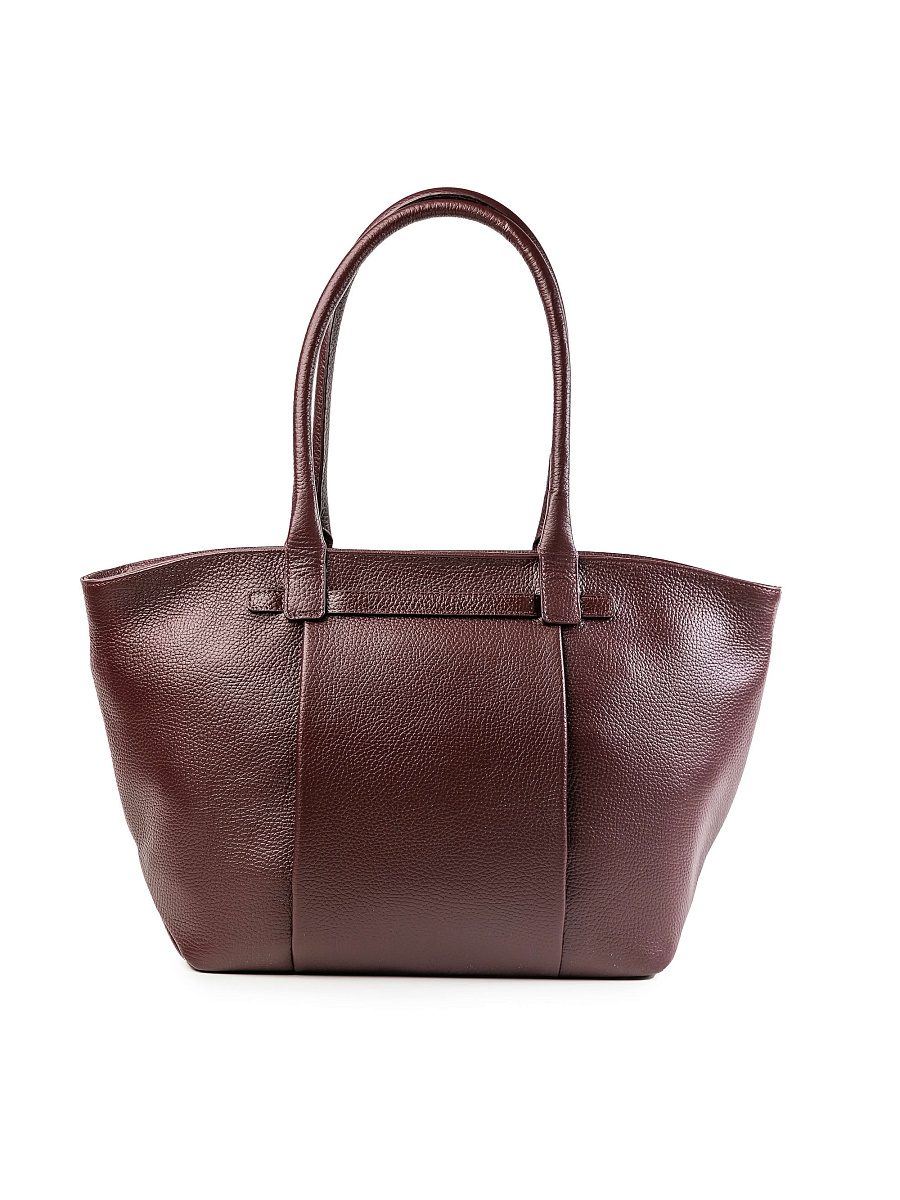 Женская сумка Dr.Koffer из натуральной кожи бордовая