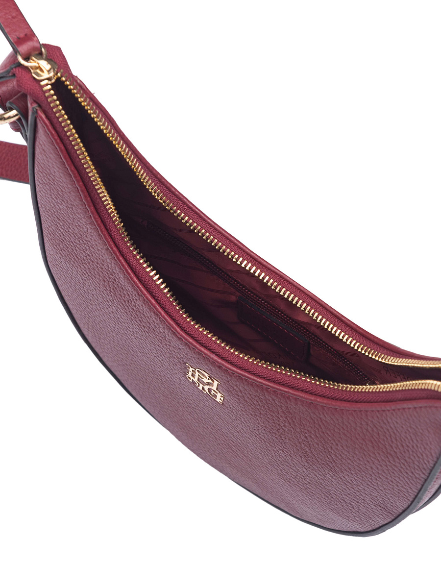 Женская сумка Dr. Koffer из натуральной кожи бордовая