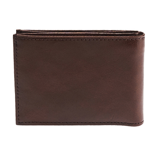 Портмоне Dr.Koffer из натуральной кожи коричневое