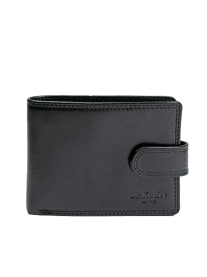 Портмоне Dr.Koffer из натуральной кожи черное