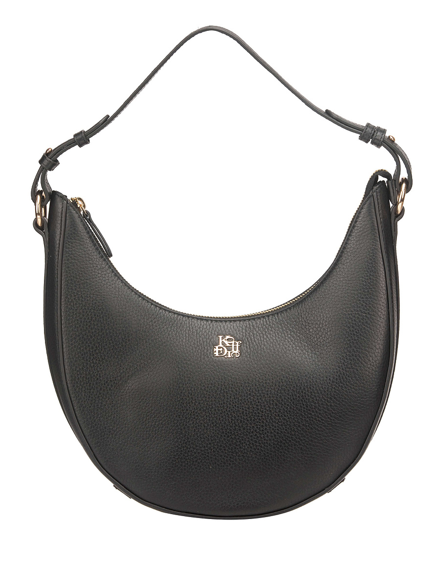 Женская сумка Dr. Koffer из натуральной кожи черная