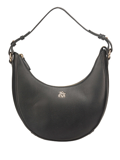 Женская сумка Dr. Koffer из натуральной кожи черная