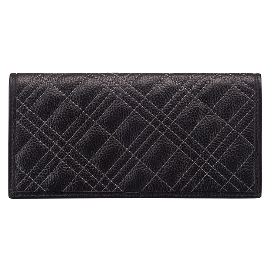 Портмоне Dr.Koffer из натуральной кожи черное