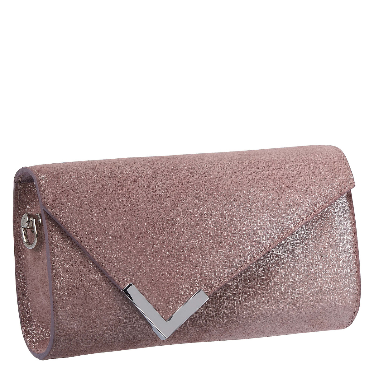 Женская сумка Dr. Koffer из натуральной кожи розовая