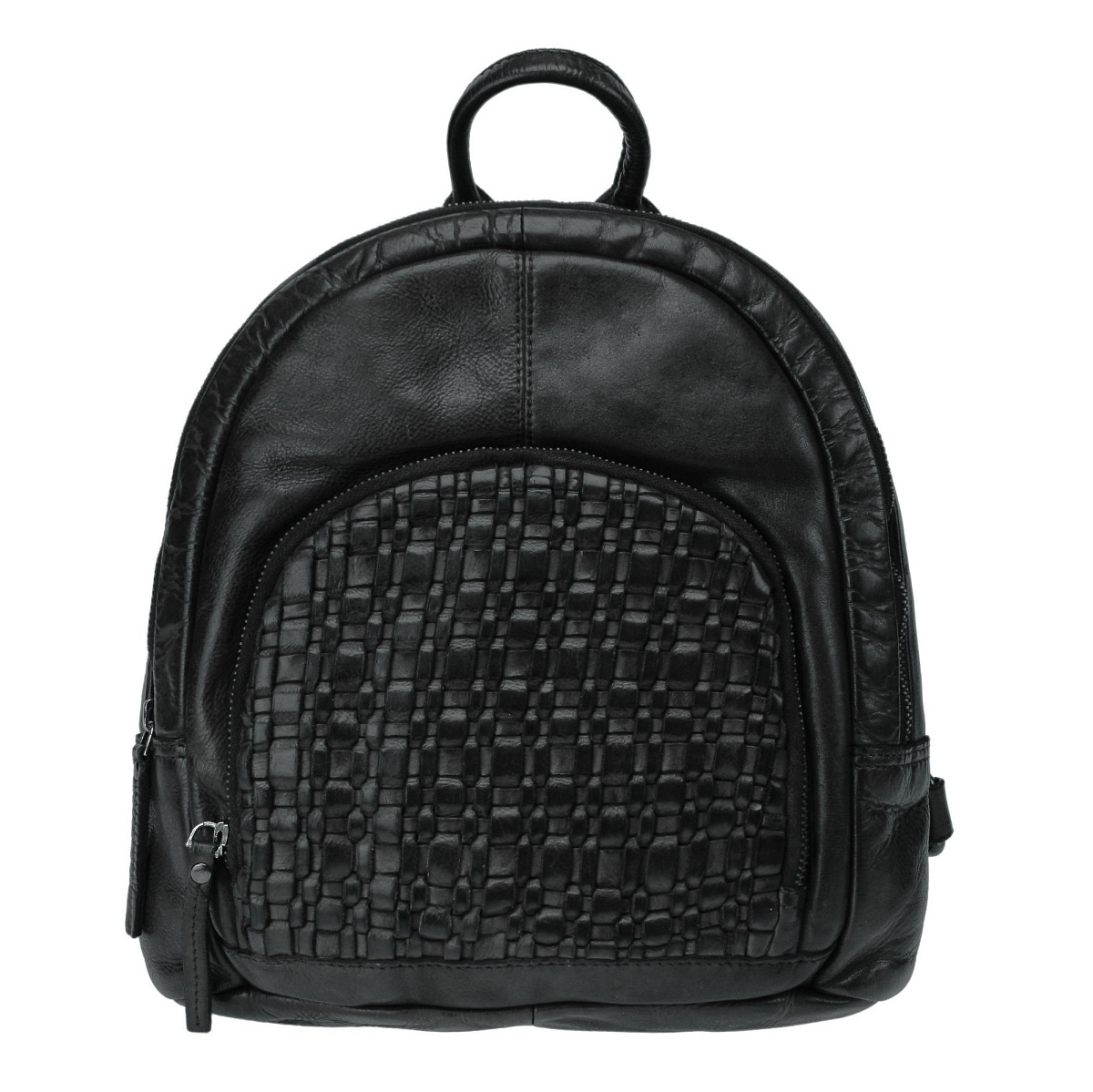 Рюкзак Dr.Koffer из натуральной кожи черный