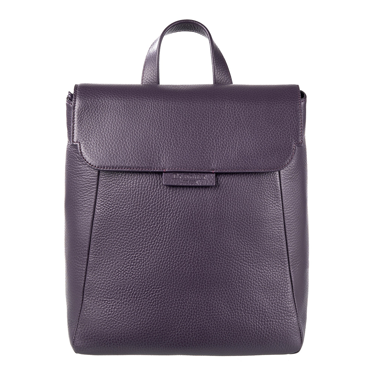 Рюкзак Dr. Koffer из натуральной кожи фиолетовый