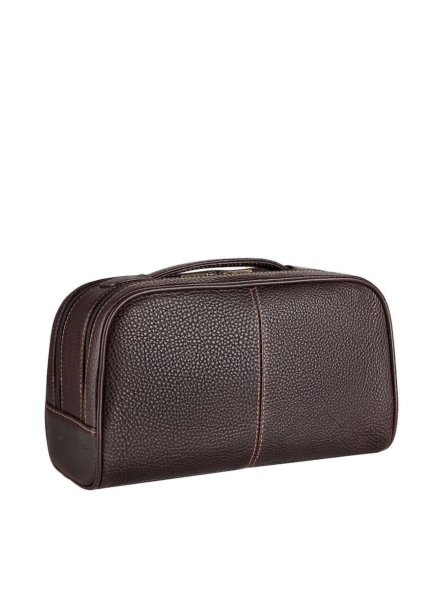 Несессер Dr.Koffer из натуральной кожи коричневый