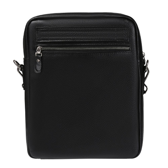 Сумка через плечо Dr.Koffer из натуральной кожи черная