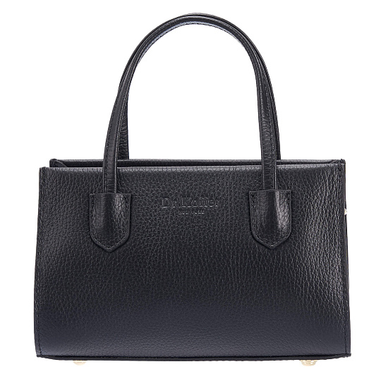 Женская сумка Dr. Koffer из натуральной кожи черная