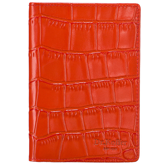 Обложка для паспорта из натуральной кожи Dr. Koffer