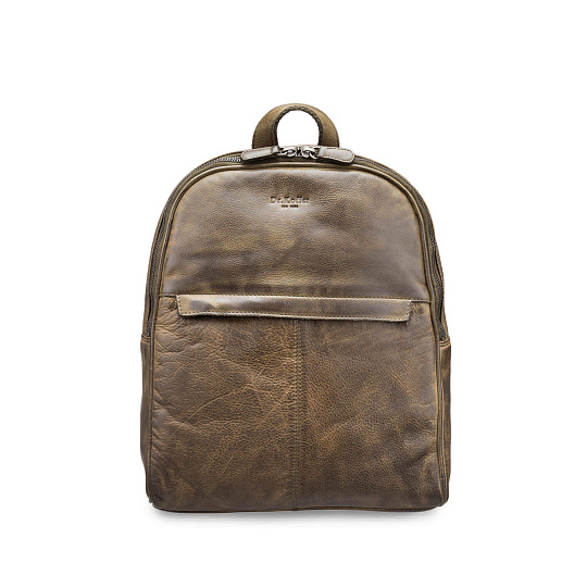 Рюкзак Dr.Koffer из натуральной кожи коричневый