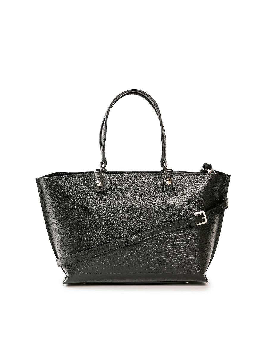 Женская сумка Dr. Koffer из натуральной кожи черная