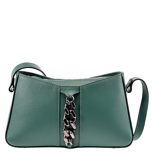 Женская сумка Dr. Koffer из натуральной кожи зеленая