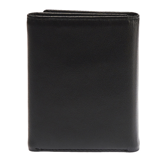 Портмоне Dr.Koffer из натуральной кожи черное