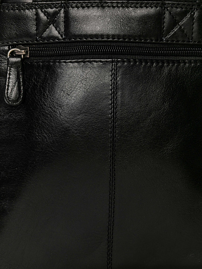 Рюкзак Dr.Koffer из натуральной кожи черный