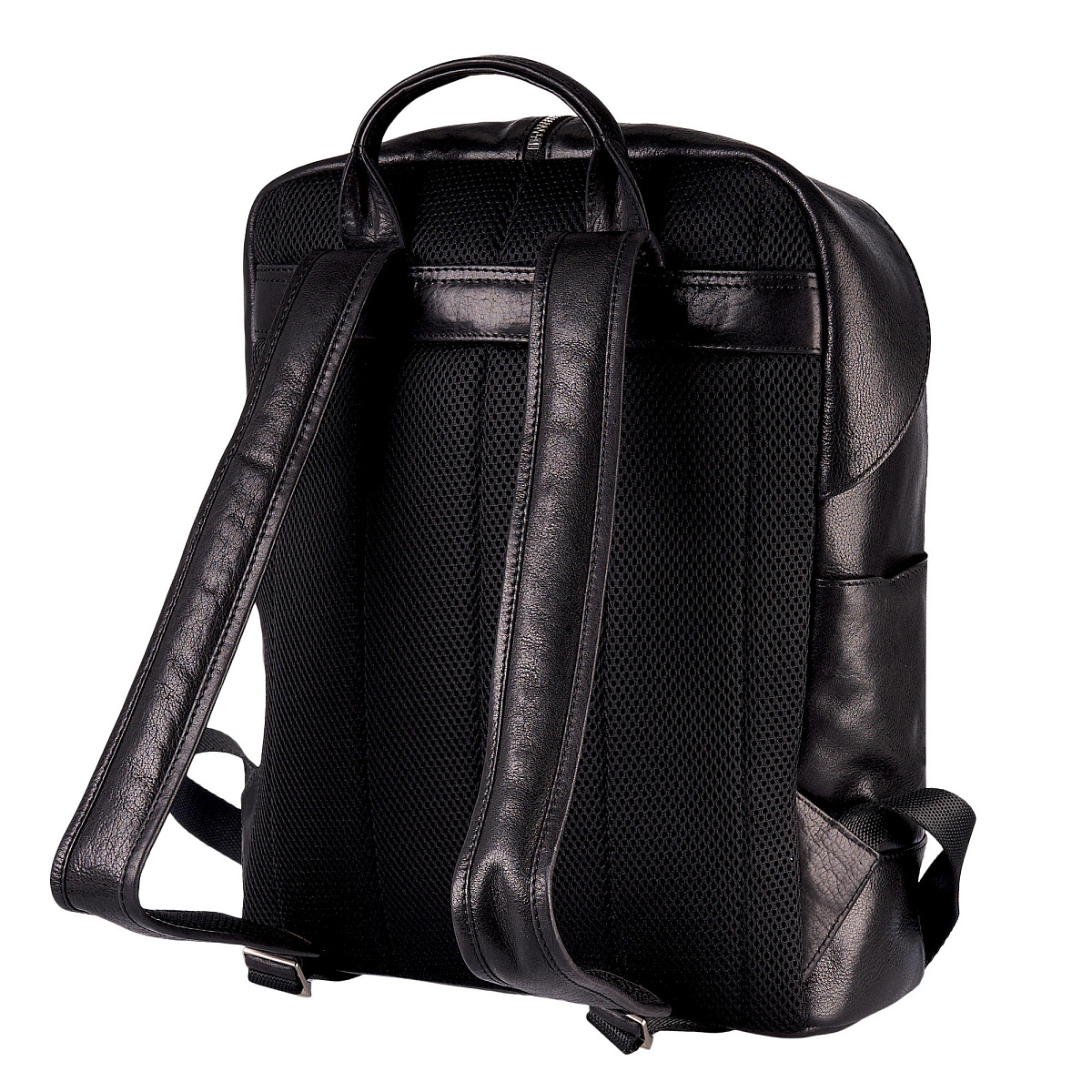 Рюкзак Dr.Koffer из натуральной кожи черный