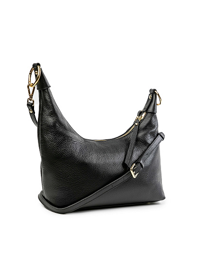 Женская сумка Dr.Koffer из натуральной кожи черная