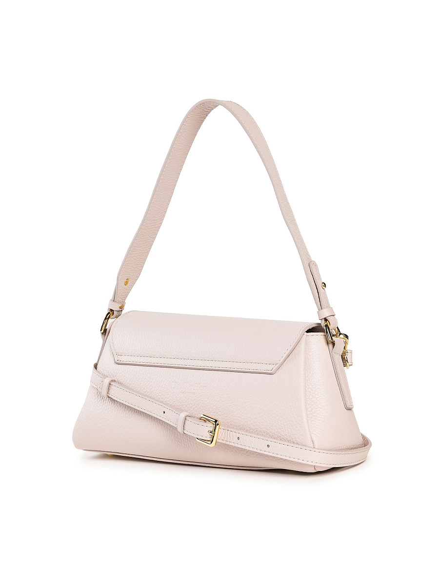 Женская сумка Dr. Koffer из натуральной кожи розовая