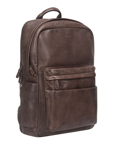 Рюкзак Dr. Koffer из натуральной кожи коричневый