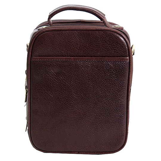 Небольшая повседневная темно-коричневого цвета сумка Dr.Koffer M402261-02-09