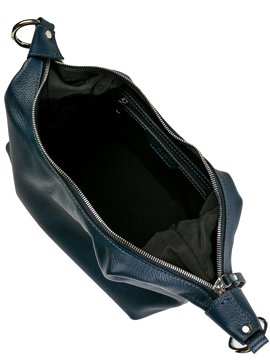 Женская сумка Dr.Koffer из натуральной кожи синяя